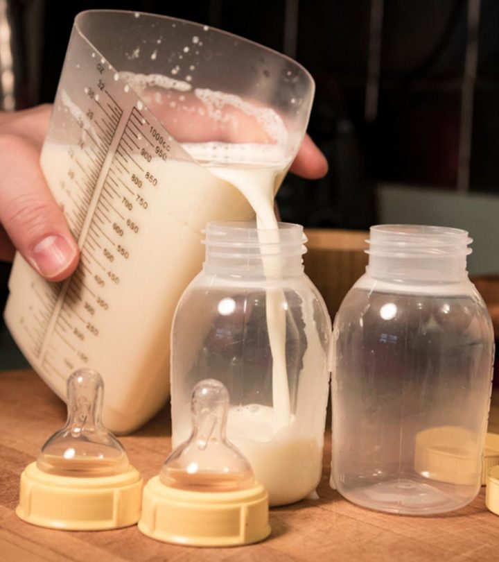 Bạn có nên pha sữa mẹ với sữa công thức cho trẻ?