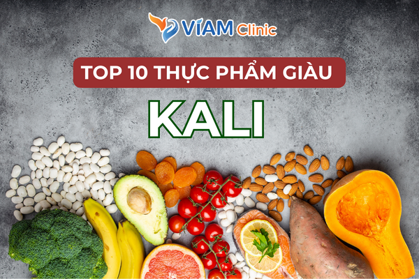 Top 10 loại thực phẩm giàu Kali bậc nhất