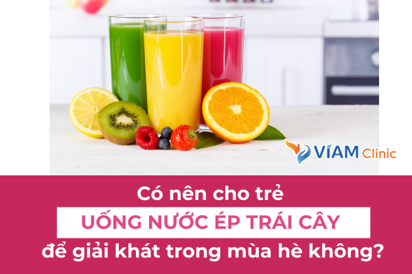 nước ép trái cây mùa hè