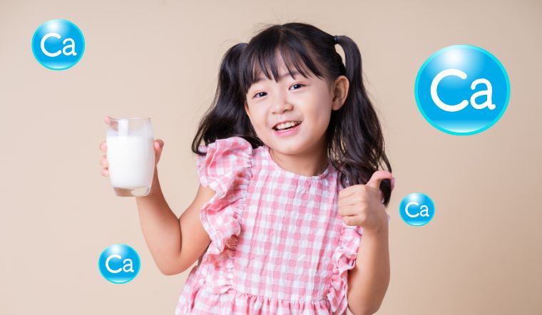 Sữa là nguồn thực phẩm cung cấp canxi dồi dào và dễ hấp thu