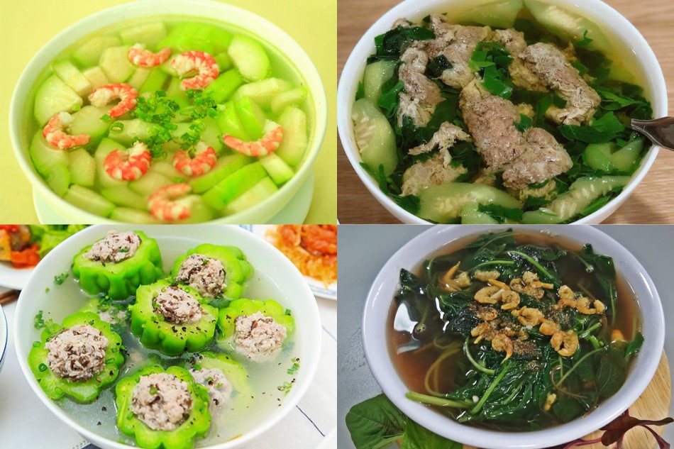 Gợi ý một số món canh giải nhiệt và thanh mát cho ngày hè nóng nực